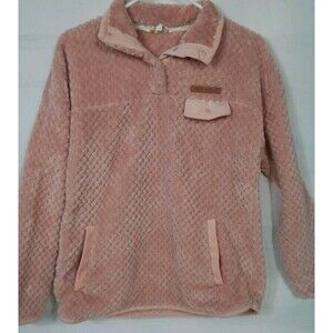Women's Simply Southern Pink Pullover With Pocket Size Small